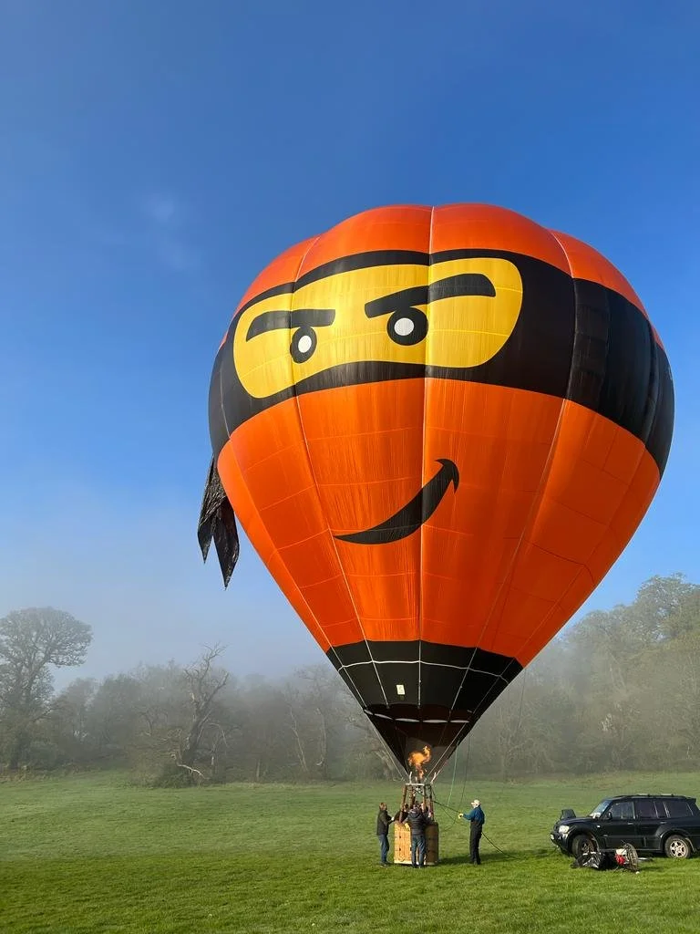 The Ginger Ninja is Born — Kubicek Balloons UK